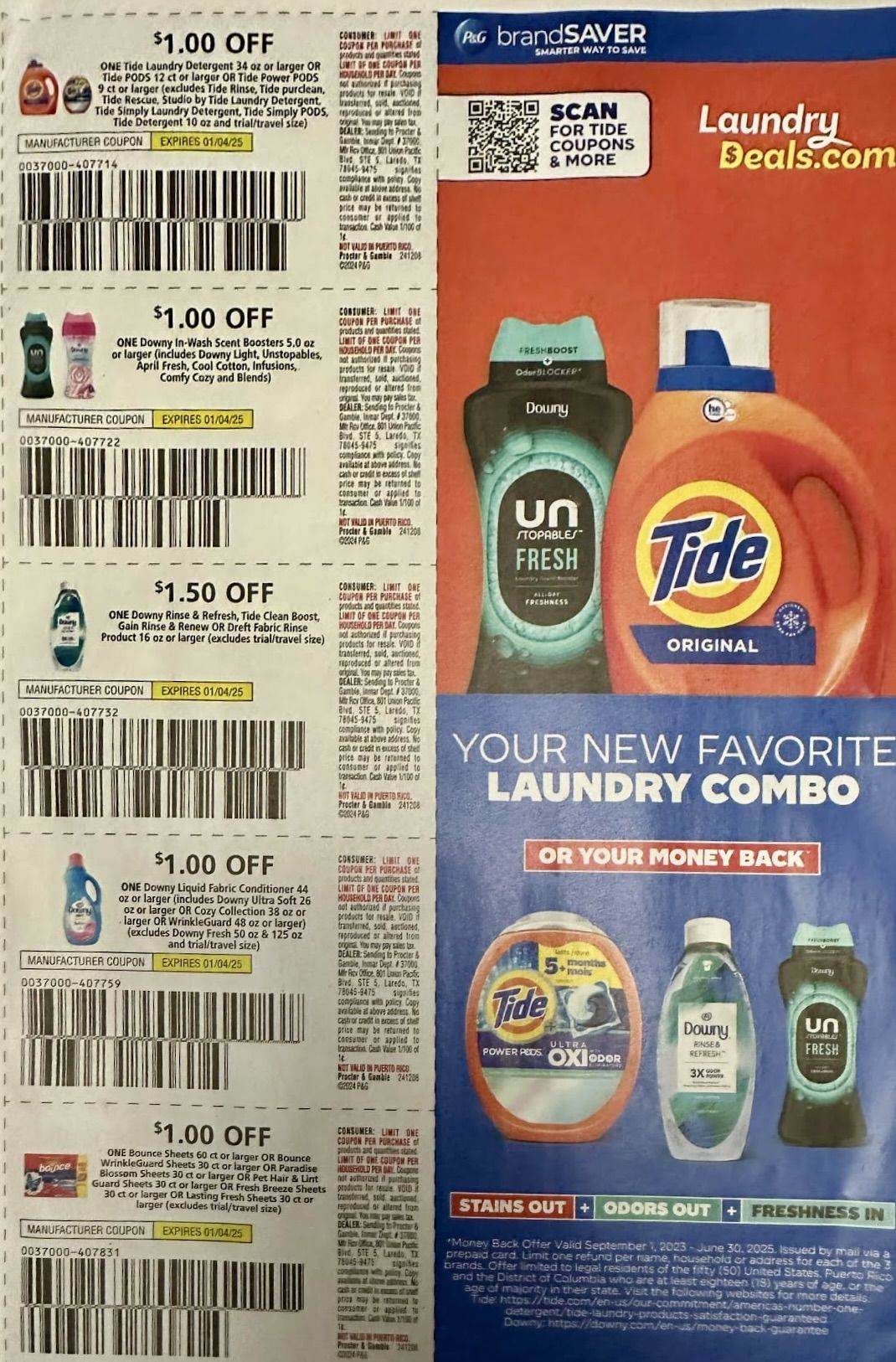 P&G Sunday Coupon Preview 12_15_24 pg 1