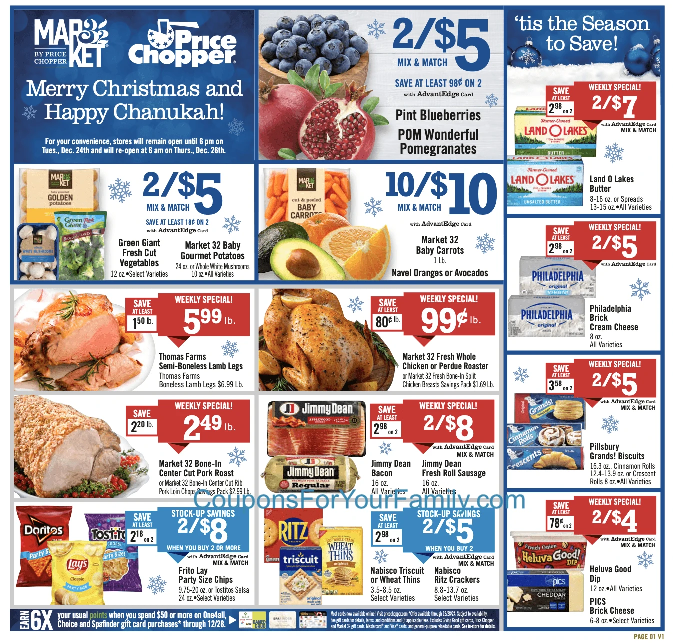 Price Chopper Ad 12_15_24 pg 1