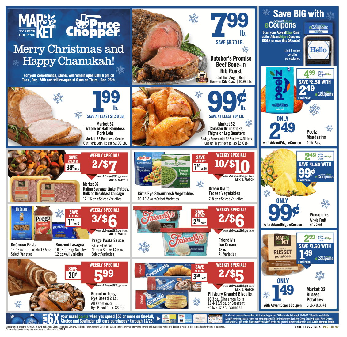 Price Chopper Ad 12_22_24 pg 1