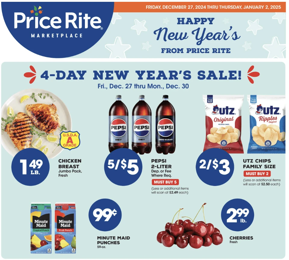 Price Rite Ad 12_27_24 pg 1