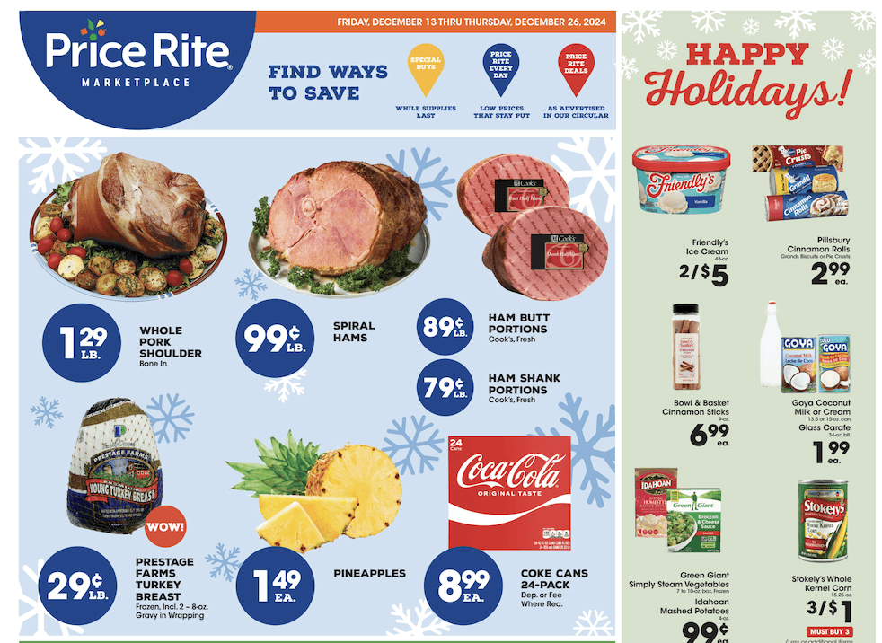 Price Rite Weekly Ad 12_13_24 pg 1