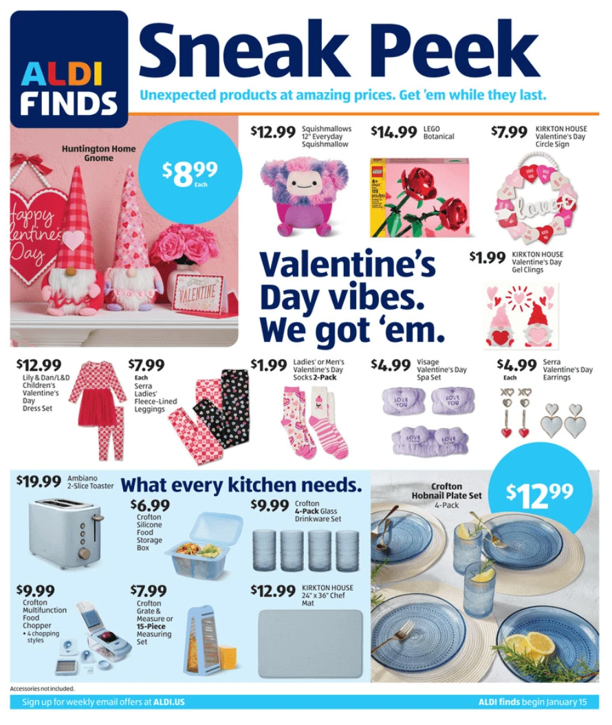 Aldi Sneak Peek Ad 1_15_25 pg 1