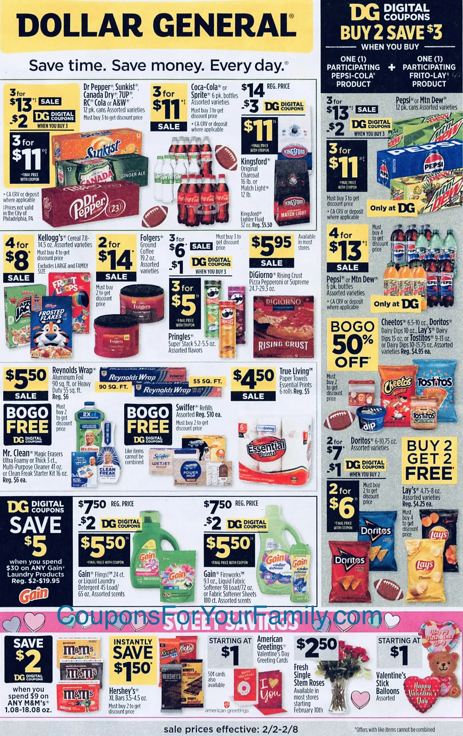 Dollar General Ad 2_2_25 pg 1