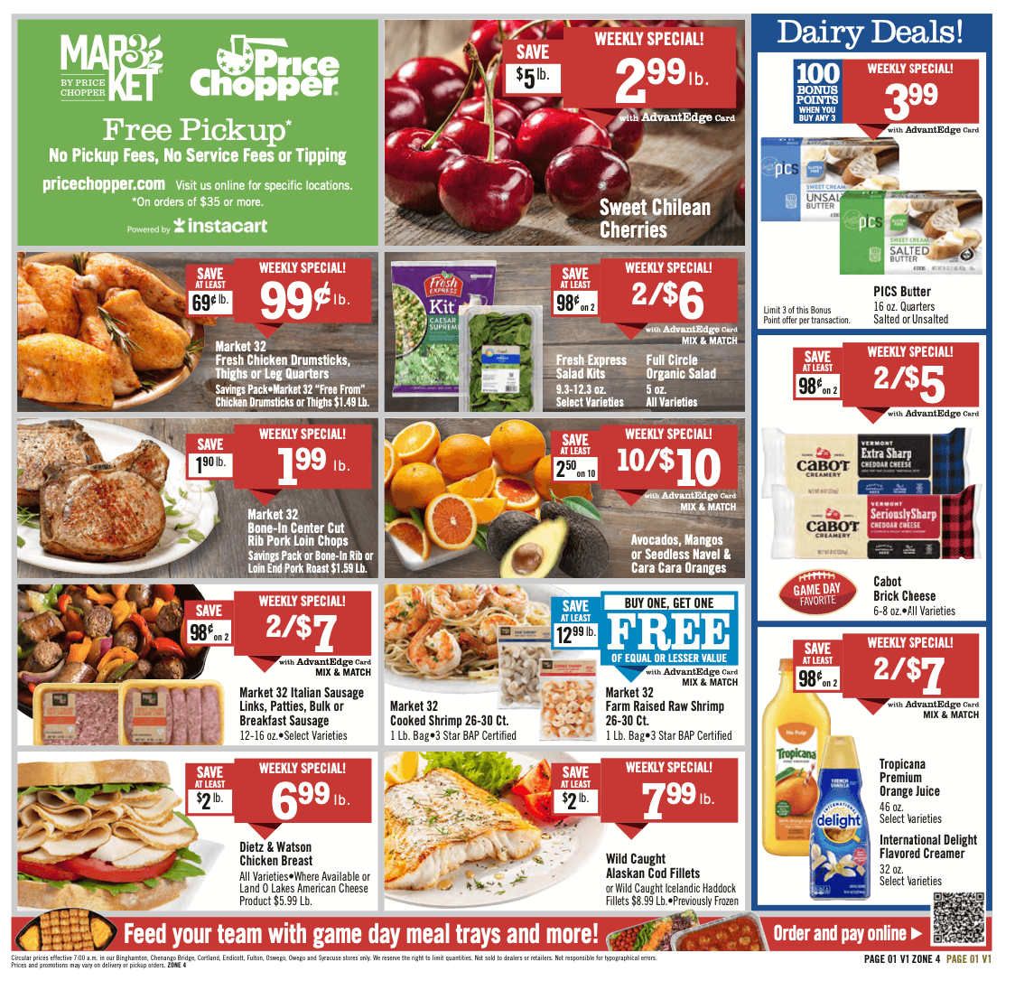 Price Chopper Ad 1_12_25 pg 1