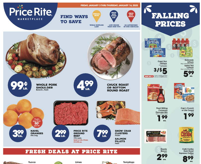 Price Rite Ad 1_3_25 pg 1