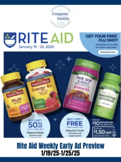 Rite Aid Weekly Ad Preview 1_19_25