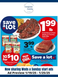 Save A Lot Ad this week 1_19_25