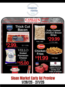 Sloan Market Weekly Ad & Meat Packages 1_28_25