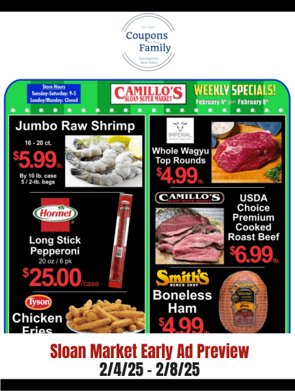 Sloan Market Weekly Ad & Meat Packages 2_4_25