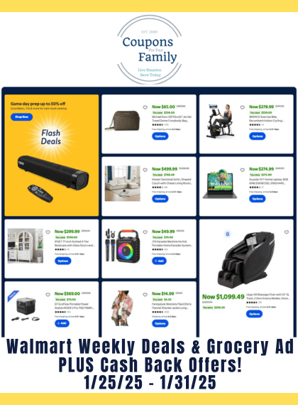 Walmart Weekly Sales Ad Preview 1_25_25