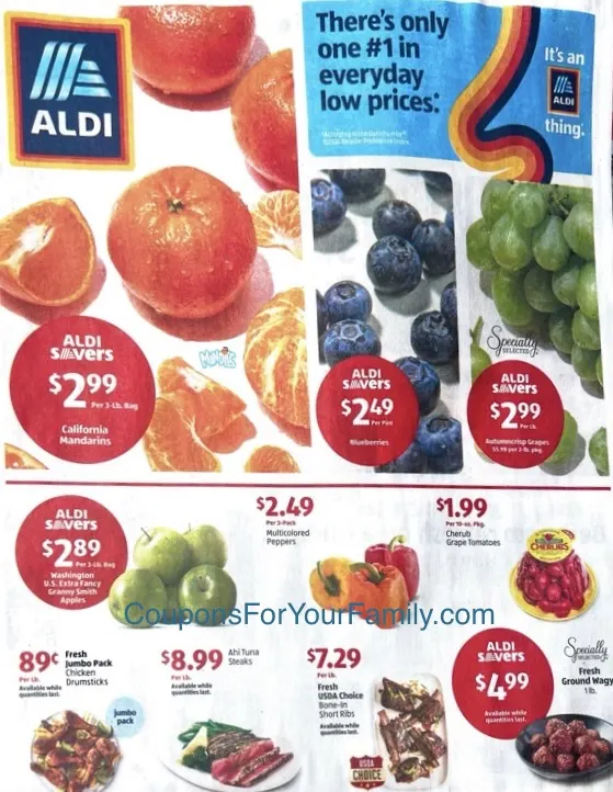 Aldi Weekly Ad 2:18:25 pg 1