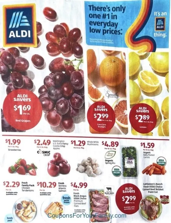 Aldi Weekly Ad 2_26_25 pg 1