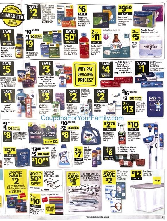 Dollar General Ad 2_16_25 pg 3