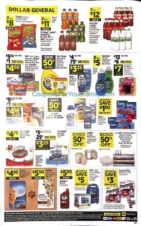 Dollar General Ad 2_16_25 pg 4