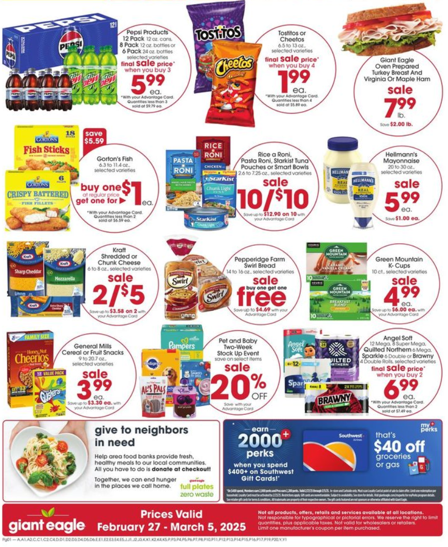 Giant Eagle Ad 2_27_25 pg 2