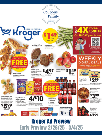 Kroger Weekly Ad Preview 2_26_25