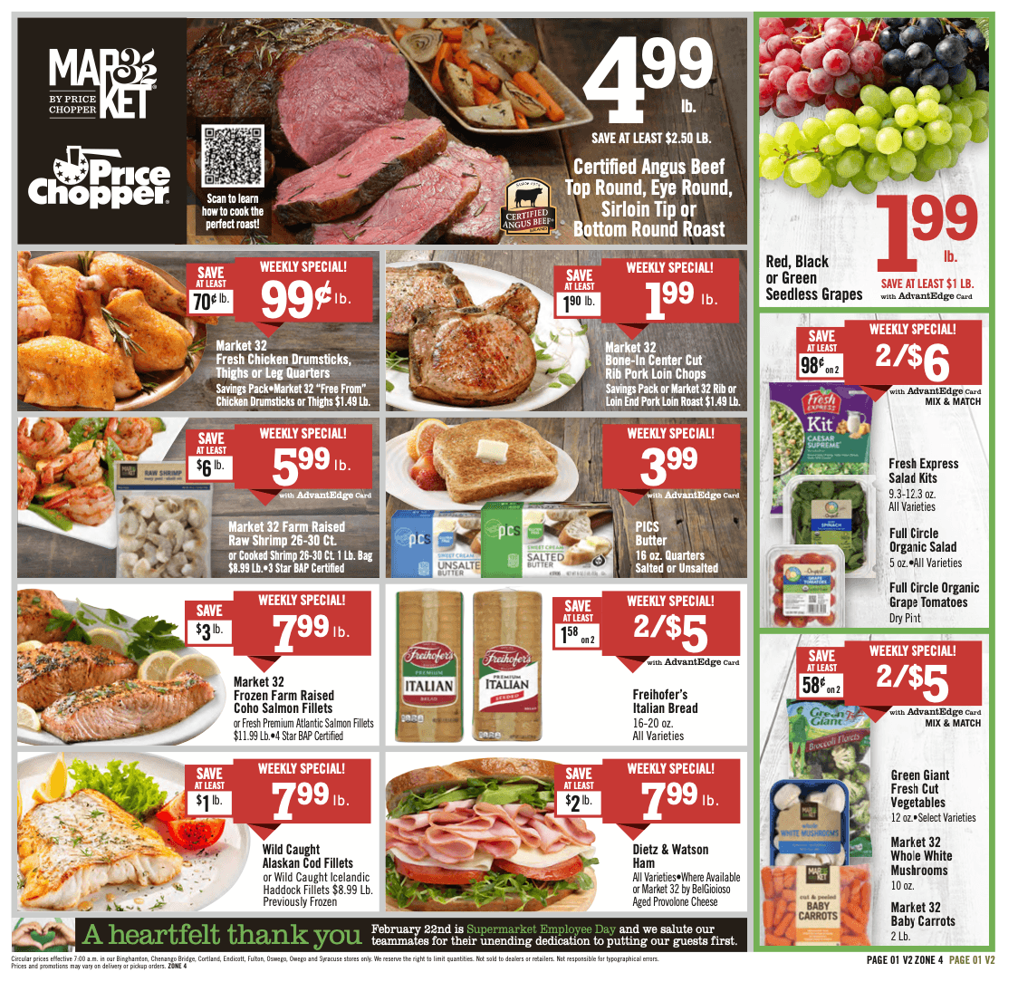 Price Chopper Ad 2_16_25 pg 1