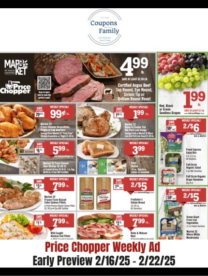 Price Chopper Weekly Ad 2_16_25