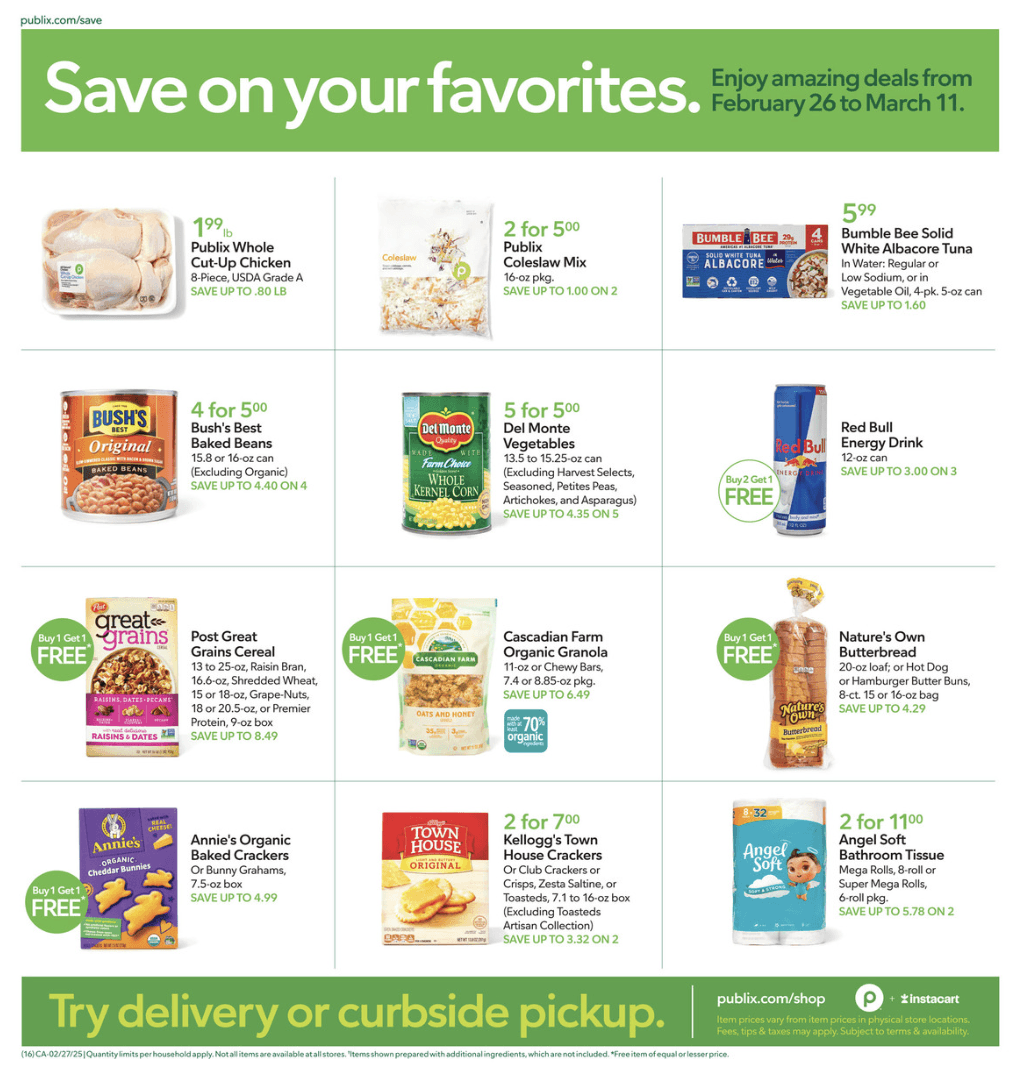 Publix Ad 2_26_25 pg 16