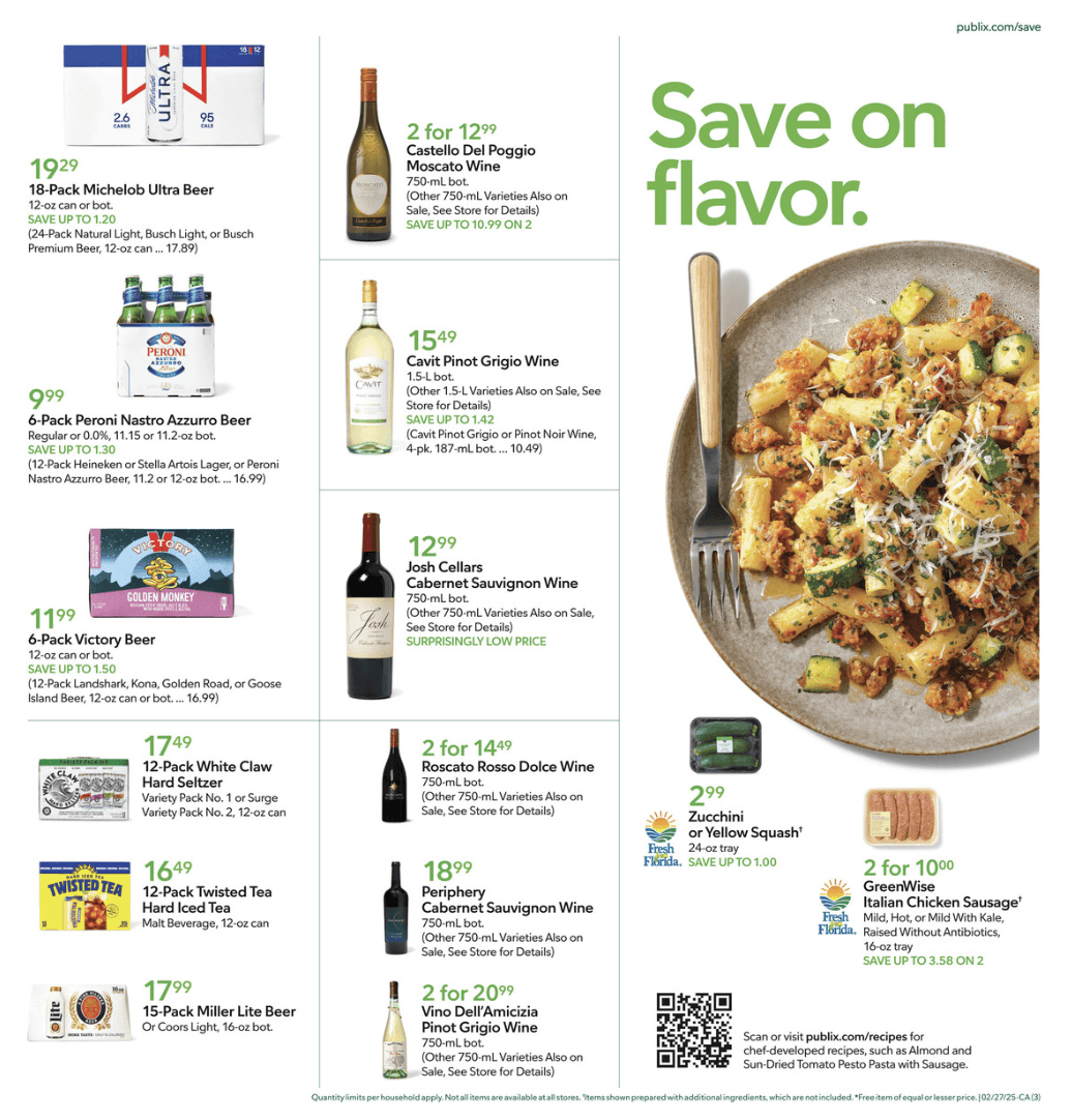 Publix Ad 2_26_25 pg 3