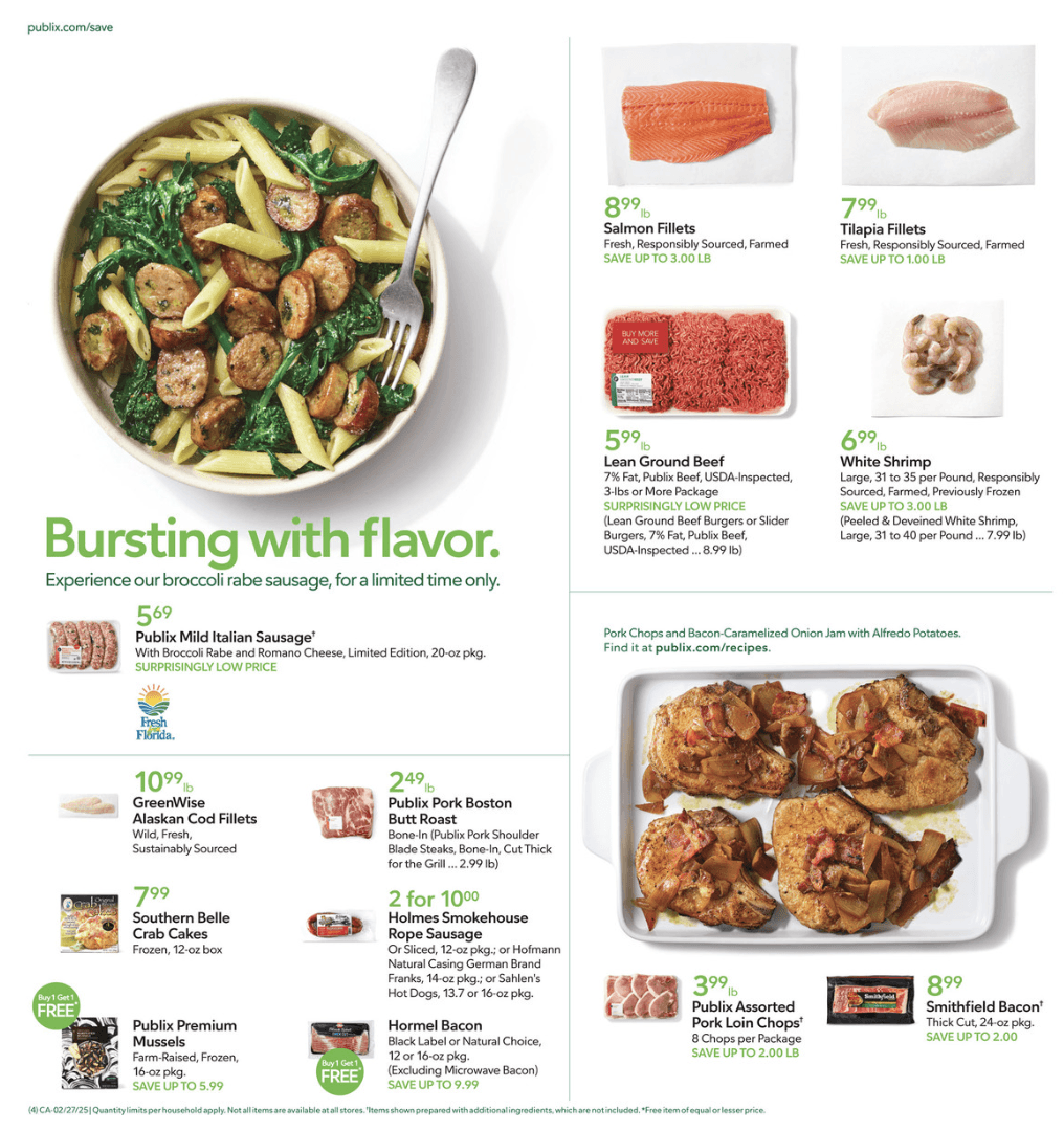 Publix Ad 2_26_25 pg 4