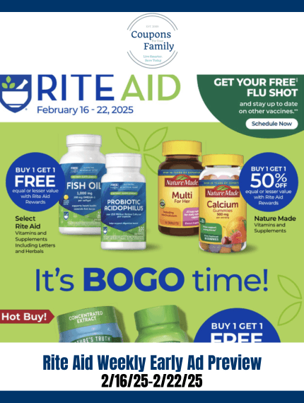 Rite Aid Weekly Ad Preview 2_16_25