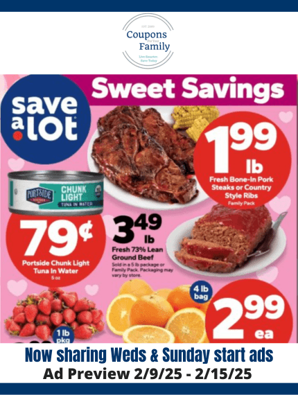 Save A Lot Ad this week 2_9_25