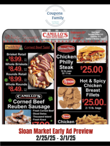 Sloan Market Weekly Ad & Meat Packages 2_25_25