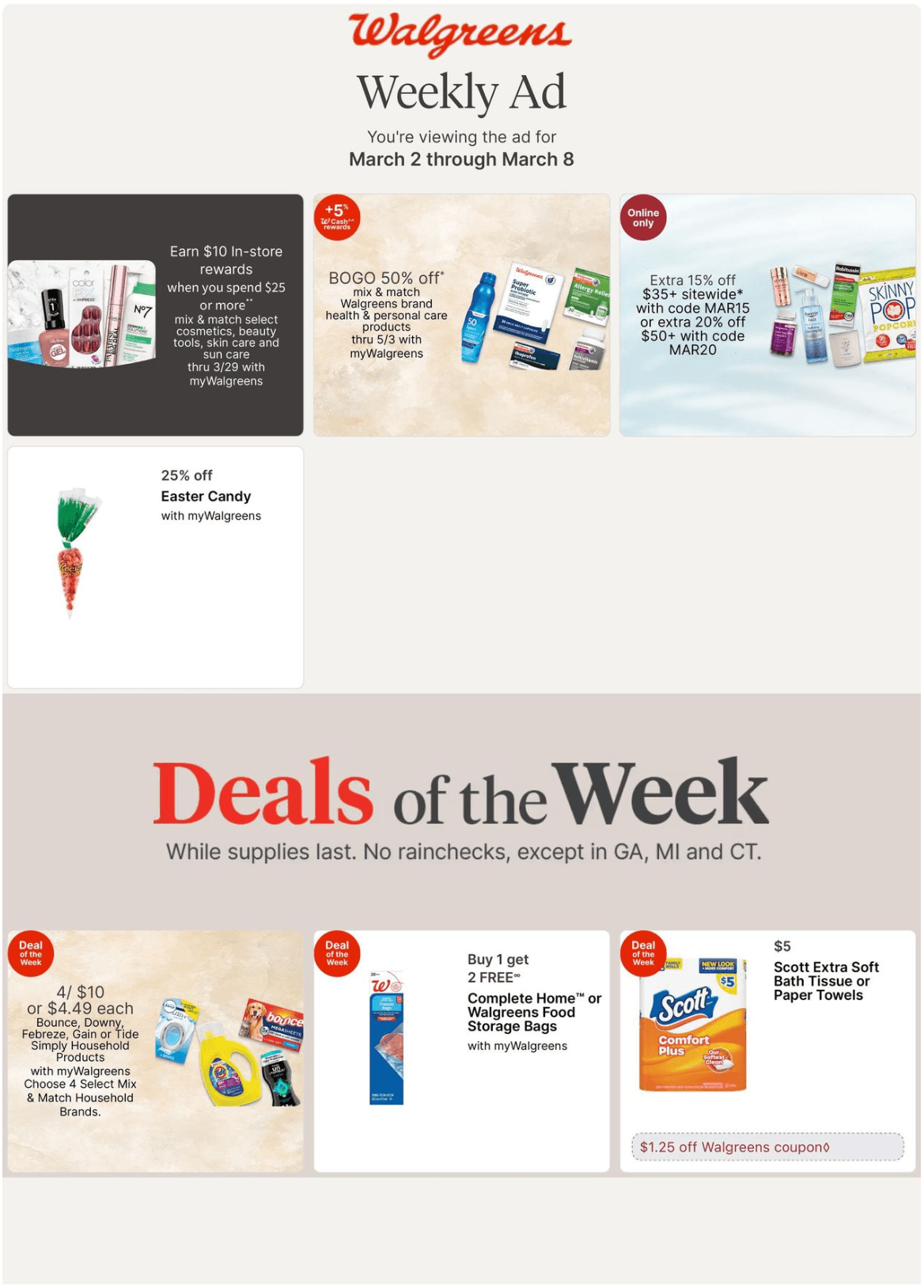 Walgreens Ad 3_2_25 pg 1