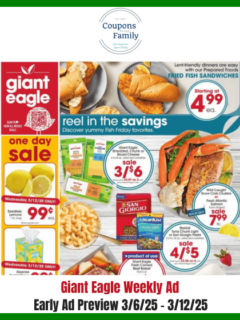 giant eagle weekly ad 3_6_25