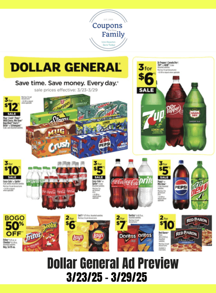 Dollar General Ad Preview 3_23_25