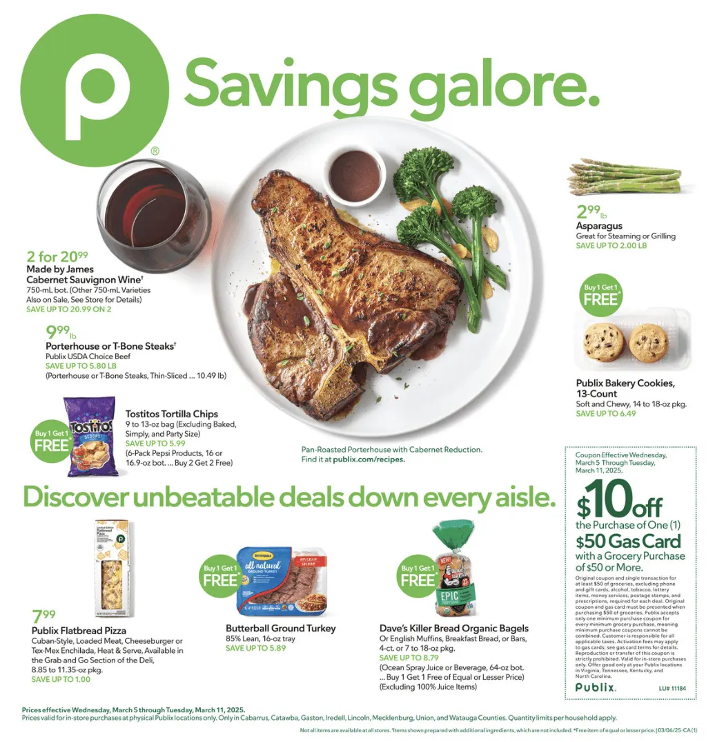 Publix Ad 3_5_25 pg 1