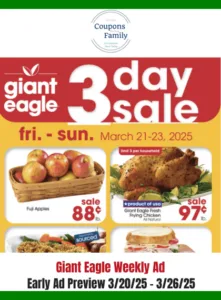 giant eagle weekly ad 3_20_25